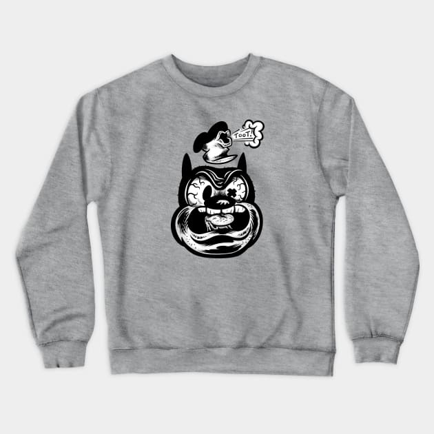 toot Pete Crewneck Sweatshirt by GiMETZCO!